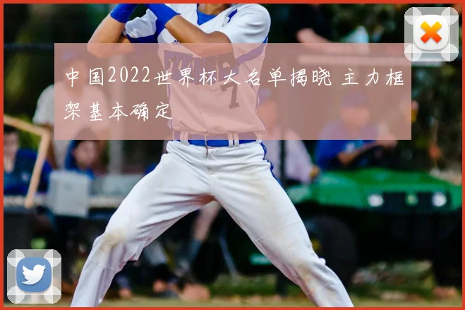 中国2022世界杯大名单揭晓 主力框架基本确定
