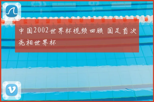 中国2002世界杯视频回顾 国足首次亮相世界杯